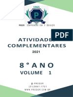 Prodor: atividades complementares 8o ano