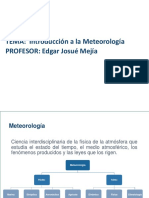 Introducción Meteorología