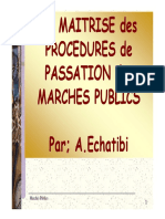 Cours MARCHES PUBLICS