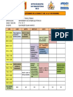 PLANIFICADOR  DE ACTIVIDADES SEMANAL POR DOCENTE ELO