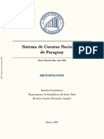 Sistema de Cuentas Nacionales de Paraguay Año Base 2014