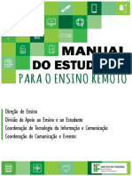 Manual Do Estudante para o Ensino Remoto