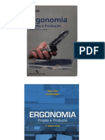 Capas Livros Ergonomia