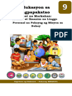 Edukasyon Sa Pagpapakatao: Ikaapat Na Markahan