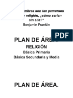 PLN de Area de Religion