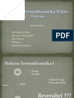 Hukum Termodinamika 2 Dan Entropi