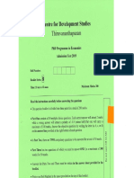 PHD Entrance Exam Question Paper 2019 Min