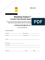 Washitaw Empire Application 700