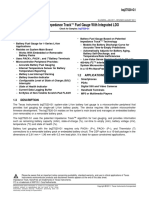 System-Side Impedance Track Fuel Gauge With Integrated LDO: 1.1 Features