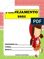 Planner 2021 Chapeuzinho Vermelho Cantinho Da Criatividade