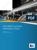 2020 BART Customer Satisfaction Survey Results