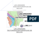 Las Unidades Tectonoestratigraficas de Bolivia