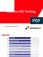 Rule of Advance HSE Training1