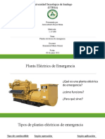 Presentación Plántas Eléctricas de Emergencia