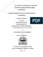 Experimental Study on Geopolymer Concrete Using GGBFS, Flyash and Bauxite