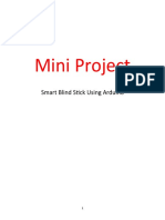 Smart Blind Stick Arduino