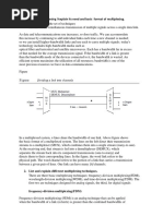 What Is Multiplexing ?explain Its Need and Basic Format of Multiplexing