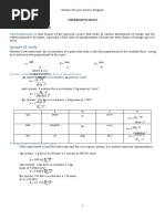 Thermodynamics MRCP 2017