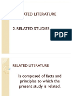 Related Literature and Studies