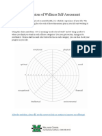 8 Dimensions of Wellness Self-Assessment