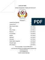 Daftar Tilik Kelompok 3 Pemasangan Oksigen DG Sungkup Dan Kanul Nasal