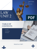 Law Unit 2: Matthew Williams & Kali Lyle