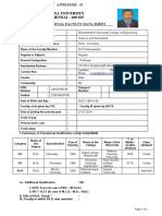 Anna University CHENNAI - 600 025: 371/541 Boopal Patti Street, Rajapalayam