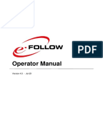 E FOLLOW Operator Manual en 4.5