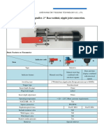 EMT Pig Passage Indicator (Pig Signaller) - Removable Pig Signaller 2 Inch Base Welded Nipple Joint Connection Thread o Ring Plug