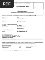 Safety Data Sheet: Res Pharma Industriale SRL