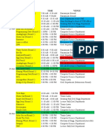 Final EVENT SCHEDULE Rinku