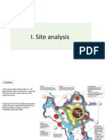 I. Site Analysis