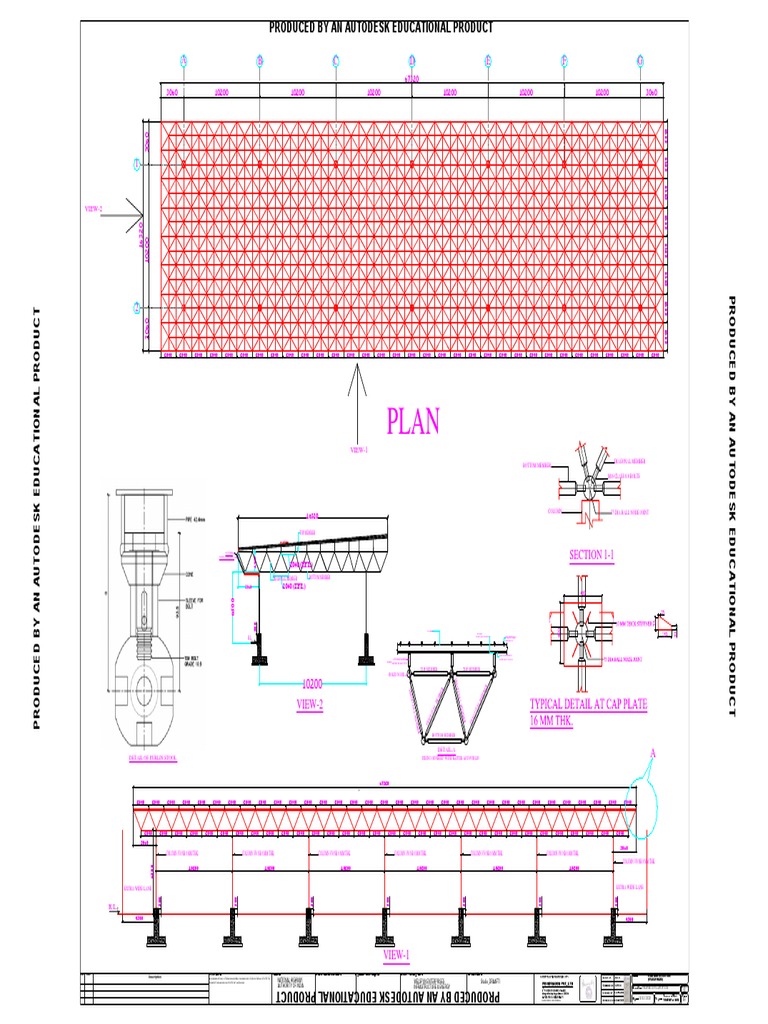Autodesk educational product diagram of structural frame | PDF ...