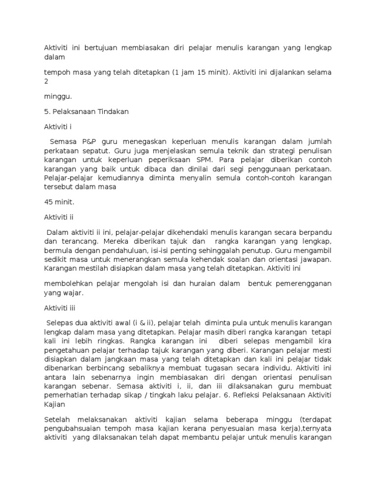 Kajian Tindakan Noor 2 Pdf