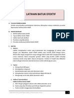 Modul Skill Lab Latihan Batuk Efektif