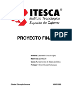 Proyecto Final 2 - LSL