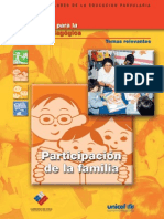 Cuadernillos Para La Reflexion Pedagogic A Participacion de La Familia
