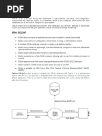 What Is Sqlite?: Python Sqlite3 Module Is Used To Integrate The Sqlite Database With Python. It Is A Standardized