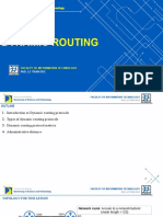 Dynamic Routing: Faculty of Information Technology