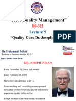Faculty520 Bs322 Kust 2021s l5 Quality Guru Joseph Juran