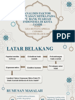 ANALISIS FAKTOR KEPUASAN MITRA