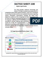 TLS-Legal Reasoning Sheet - 100