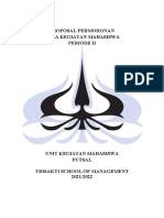 Proposal Permohonan Dana Kegiatan Mahasiswa Periode 2