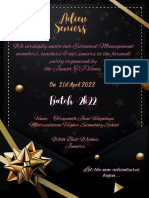 Farewell Invitation - 2022 - 2