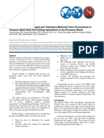 IADC/SPE 128299 Gyro Guidance Techniques and Telemetry Methods Prove Economical in Onshore Multi-Well Pad Drilling Operations in The Piceance Basin