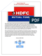 Research Report ON HDFC Asset Management Company