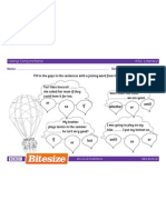 BBC Bitesize Ks1 Literacy Worksheet Using Conjunctions