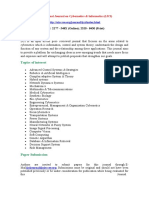 International Journal On Cybernetics & Informatics (IJCI)