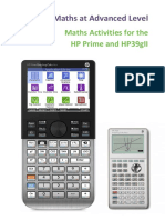 HP Prime Calc - 25 Learning a Level Maths