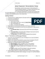 HP Prime Calc 57 Wireless Classroom Demo Script v2